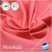 high quality 65% polyester 35% cotton peach stretch twill fabric factory